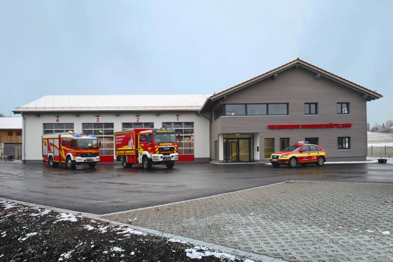 Neubau Feuerwehrhaus Hohenschäftlarn
