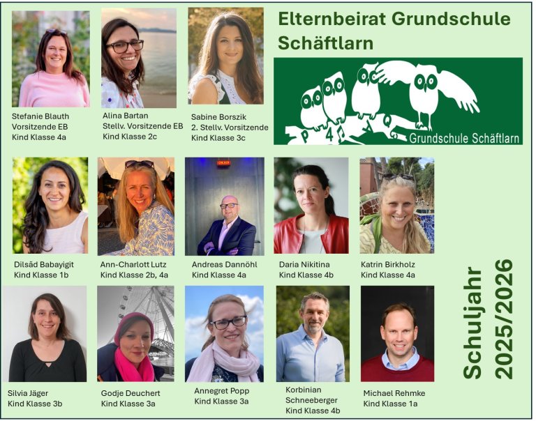 Team Elternbeirat 2024-25